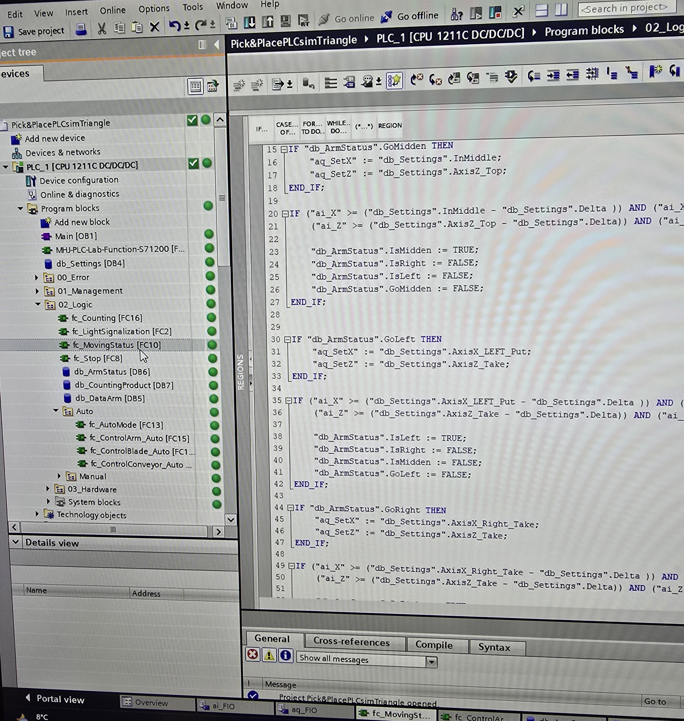 PLC programmering